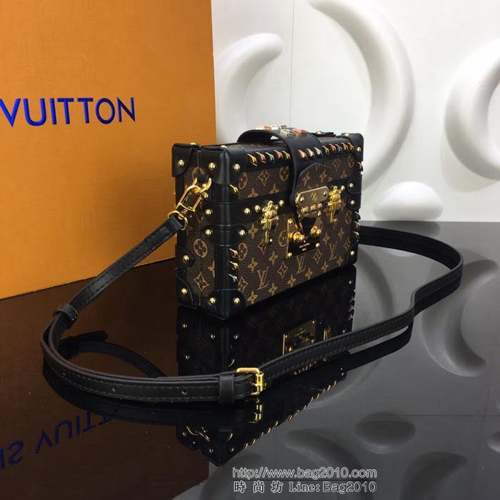 路易威登LV 頂級原單 Petite Malle手袋 經典柔軟的Monogram帆布 單肩斜挎包 M40273  YDH2413